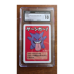 Pokemon Gengar Old Maid 2019 Japanese CGC 10 Playing Card - Image 1