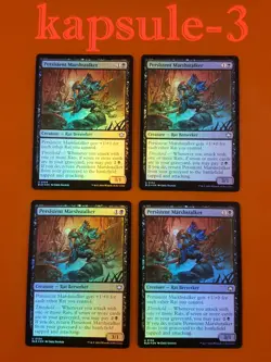 4x Persistent Marshstalker | FOIL | Bloomburrow | MTG Magic Cards - Image 1