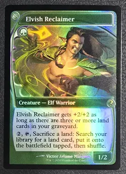 Elvish Reclaimer (Future Sight) Mystery Booster 2 Foil MTG NM Magic Card - Image 1