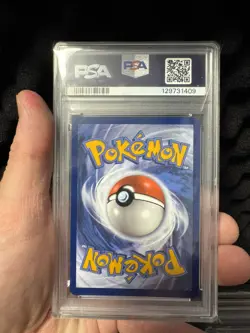 Team Rockets Wobbuffet Pokemon Center Promo Card, Destined Rivals SVP 203, PSA 8 - Image 2