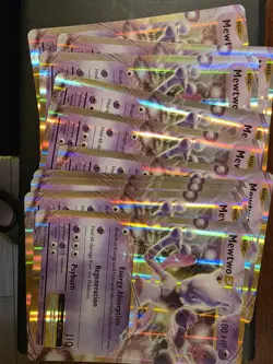 Pokemon JUMBO 10-Card Lot Mewtwo Ex Xy Evolutions - Image 1