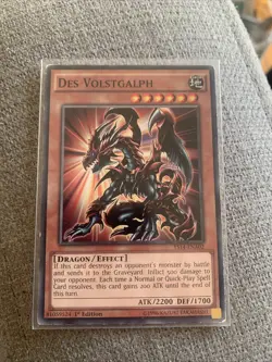 Yu-Gi-Oh! Des Volstgalph Common Card YS14-ENA02 - Image 1