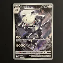 Steelix 150/132 Mega Evolutions Holo Rare Pokemon Card Near Mint Condition - Image 1