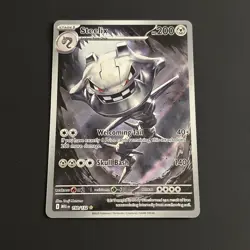 Steelix 150/132 Mega Evolutions Holo Rare Pokemon Card Near Mint Condition - Image 2