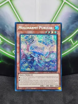 Yugioh Mulcharmy Purulia MP25-EN085 Secret Rare 1st Edition NM - Image 1