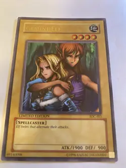 Yugioh! Gemini Elf IOC-SE1 Ultra Rare Limited Edition HP - Image 1