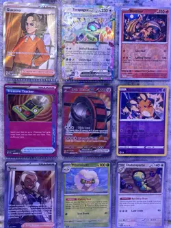 ULTRA RARE 9-Card Pokemon TCG Lot from binder (a2) - Image 1