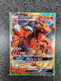Charizard GX - 20/147 - Pokemon Burning Shadows Sun Moon Ultra Rare Card NM - Image 1
