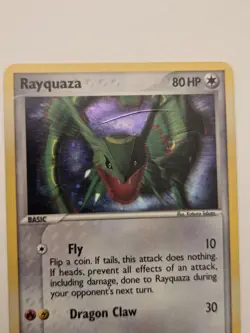 HP Pokemon TCG Pop Series 1 Rayquaza Holo Card 003/017 - Image 5