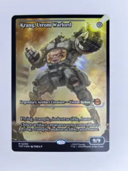 MTG Krang Utrom Warlord Mythic Rare Showcase Foil 0290 TMNT Teenage Mutant M0290 - Image 1