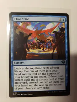 Flow State #049 Uncommon Secrets of Strixhaven Magic The Gathering Near Mint - Image 1