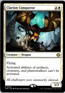 Clarion Conqueror 5 R Tarkir: Dragonstorm Magic: The Gathering NM/M - Image 1