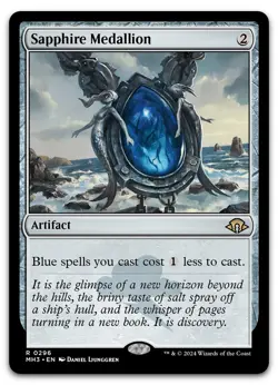 Sapphire Medallion #296 (NM) Modern Horizons 3 MH3 Magic MTG - Image 1