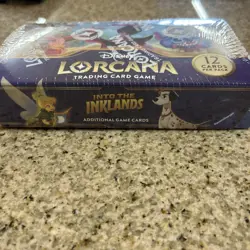Lorcana Into the Inklands Booster Box Trading Card Game 24 Packs - NEW SEALED - Image 3