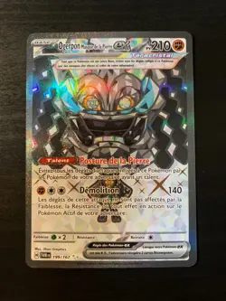 Carte Pokemon : Ogerpon Masque de Pierre 199/167 Mascarade Crepusculaire FR NEUF - Image 1