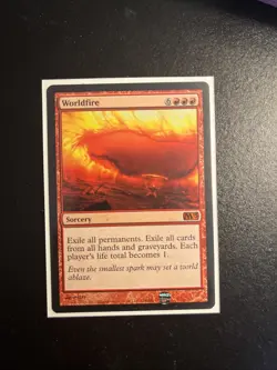 Worldfire Core Set 2013 M13 Regular Card Near Mint Condition - Image 1