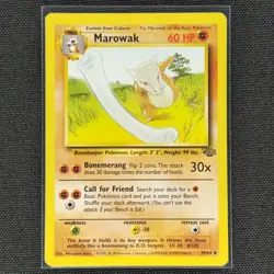 Marowak - 39/64 - Uncommon - Jungle Set - Pokemon Card - LP - Image 1