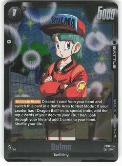 Bulma FB07-114 SR Dragon Ball Super Card - Image 2