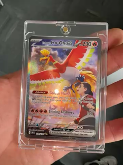Ethan’s Ho-Oh ex 230/182 rare Pokemon card mint - Image 2