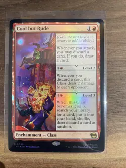 Cool But Rude - 89 - MTG: Teenage Mutant Ninja Turtles - Rare - Foil - Image 1