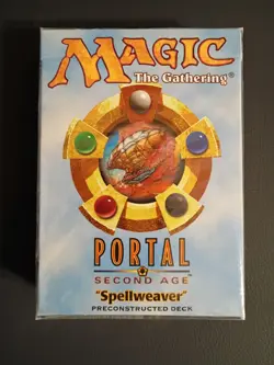 Magic The Gathering Portal Second Age Spellweaver Deck New SEALED - Image 1