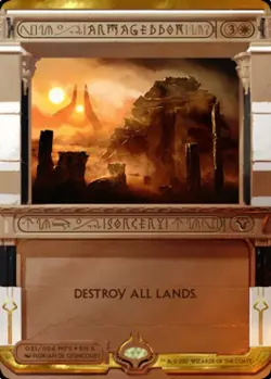 Armageddon -Foil Near Mint MTG Amonkhet Invocations - Image 1