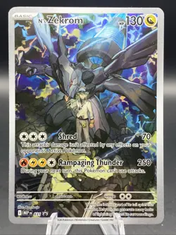 Pokemon N's Zekrom 031 MEP Ascended Heroes Promo - Image 1