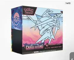 PRESALE X3 Pokemon Chaos Rising Pokemon Center ETB | SHIPS 22ND MAY 🌟🚀 - Image 1