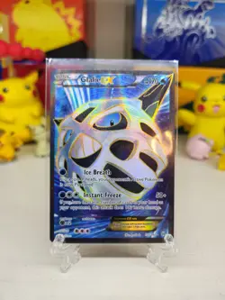 Glalie EX 155/162 Breakthrough Full Art Holo Pokemon Card - NM - Image 1