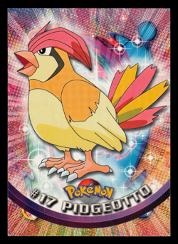 LP - Pokemon Topps Pidgeotto #17 TV Animation Edition Series 1 (Black Logo) - Image 1