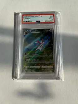 2025 POKEMON SIMPLIFIED CHINESE CBB2 C-GEM PACK VOL 2 #15 SYLVEON PSA 9 - Image 1