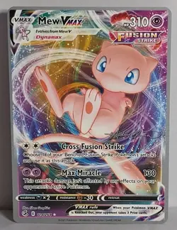 Mew Vmax 114/264 2022 Pokemon World Championships Fusion Strike Pokemon TCG NM - Image 1