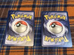 Pokemon Meowth & Persian 1st Edition Card Lot Vintage - Image 2