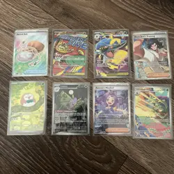 Pokemon TCG 29Card Lot Modern mixed lot Jasmine’s gaze, Flareon, Meowth, & more - Image 5