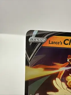 Pokemon TCG Lance's Charizard V SWSH133 Celebrations Black Star Promo - NM - Image 2