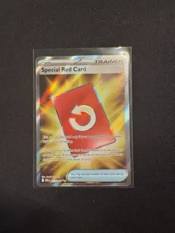 Special Red Card - 113/086- Full Art - Pokemon TCG - Chaos Rising NM - Image 1