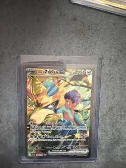 Pokemon TCG Hop's Zacian EX Holo Card 186/159 Sv09: Pokemon Journey Together - Image 2