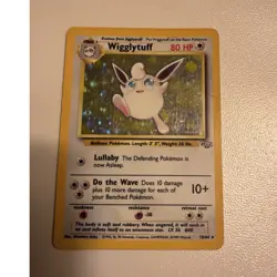 The Pokemon Company Wigglytuff 16/64 Jungle Holo Rare Unlimited 80 HP English - Image 1