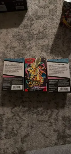 Pokemon, Ascended Heroes, Sealed Lot of 3 Booster Bundles - Image 3