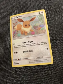 Eevee - (Cosmos Holo) Holo SM184 Sun & Moon Promo Pokemon Card TCG - Image 3