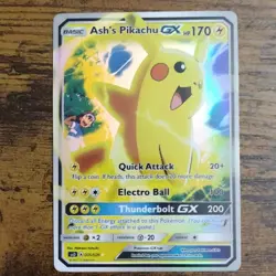 The Pokemon Company Ash's Pikachu-GX Promo 005/026 170 HP Holo Eng 2017 - Image 2