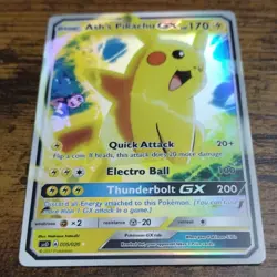 The Pokemon Company Ash's Pikachu-GX Promo 005/026 170 HP Holo Eng 2017 - Image 3