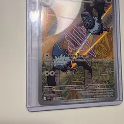 Pokemon TCG Swoobat Illustration Rare 120/086 White Flare Pokemon Card NM - Image 4