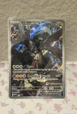 N's Zekrom - 031 Pokemon Center stamped Promo Card Near Mint Pokemon TCG - Image 1