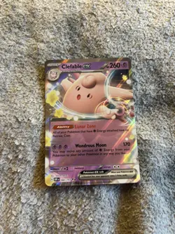 Pokemon - Clefable ex - 082/197 - SV - Obsidian Flames - Double Rare - Near Mint - Image 1