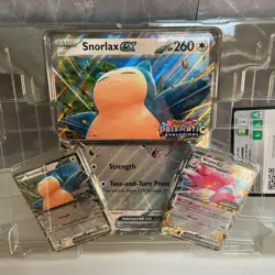Pokemon TCG - Snorlax Ex & Blissey Ex Special Collection Box Promos Only - S&V - Image 2