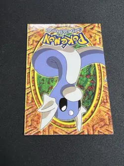 1999 Dratini Topps Pokemon Movie Edition Blue Logo E10 of 12 Non Holo. - Image 4