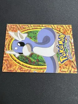 1999 Dratini Topps Pokemon Movie Edition Blue Logo E10 of 12 Non Holo. - Image 5