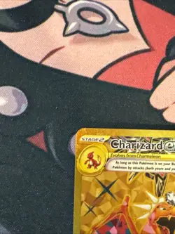 Pokemon Charizard EX Hyper Gold Rare 228/197 Obsidian Flames NM- - Image 2