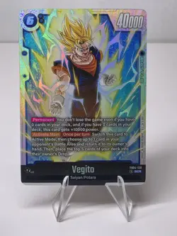 Vegito - FB04-130 - Ultra Limit (FB04) Dragonball Super Fusion World Card Game - Image 1